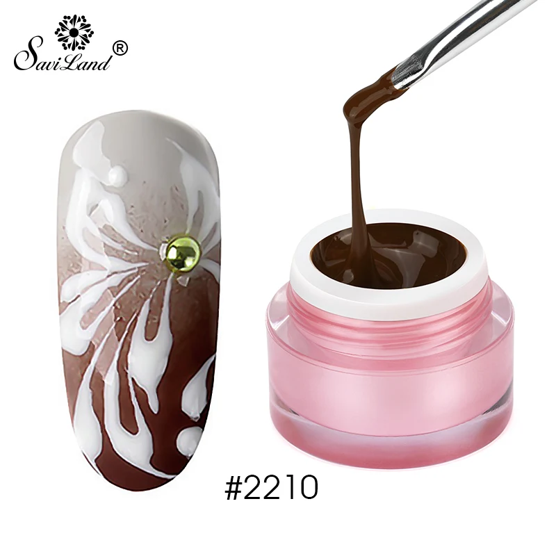 2210 Soak off 1 шт УФ-гель 3D Краски ing краска, лак для ногтей Краски рисованный блеск 12 Цвет акриловый Фрезер для ногтей cо шлифовальными искусства био Гель-лак - Цвет: 2210
