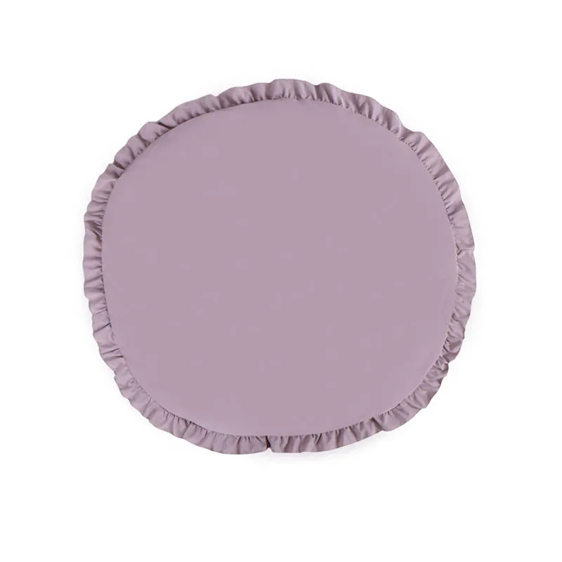 Pink Детские коврики для игр, детский коврик для ползания, коврик для пола, детское постельное белье, круглый коврик для сна, детское кресло, подушка для детской комнаты, украшение - Цвет: Pink