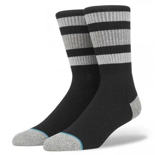 

Men's Black Two Grip Socks