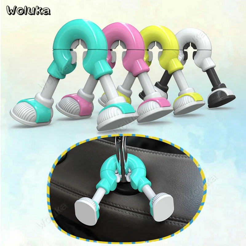 

Car Seat Back Hook Cute Cartoon Multifunctional Storage Seat Hook Decorative Goods Car Interior Accessories CD50 Q01