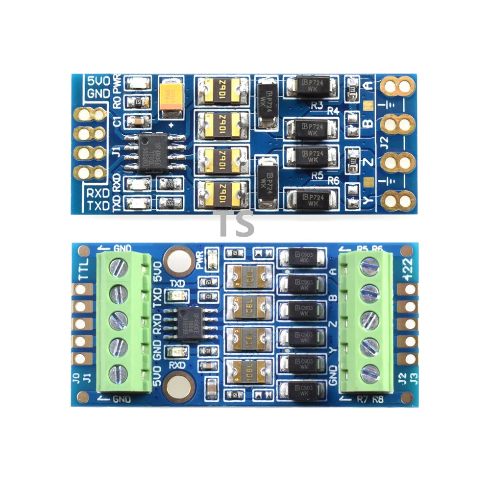 TTL-RS422 модуль TTL-rs422 интермодуляции уровня полностью дуплексный двусторонний TTL-422 |