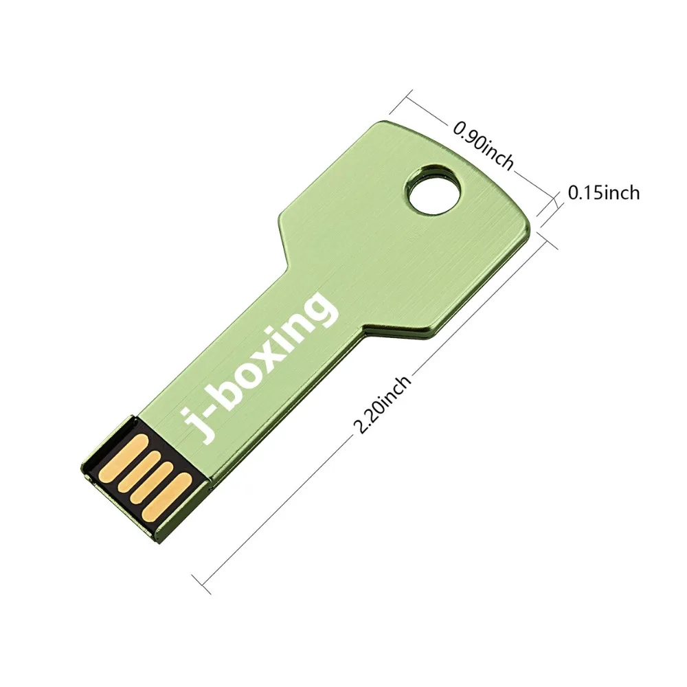 J-boxing 16 ГБ USB флеш-накопители флеш-накопитель металлический ключ флеш-накопитель память накопитель компьютер ноутбук планшет Mac
