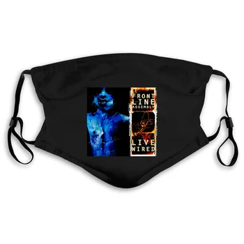 

Front Line Assembly - Live Wired 1996 Black s Printing Men'S Mouth Mask Women's kid PM2.5