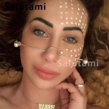 Без линз, сплав, белые очки с жемчугом, оправа для женщин,, шикарные, элегантные, для вечеринки, выпускного, очки для девушек, сексуальные, оттенки, только оправа