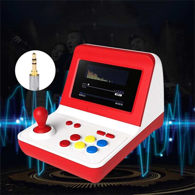  Mini Arcade Game Retro Machines for Kids with 8000 Classic Video Games Home Travel Portable Gaming 