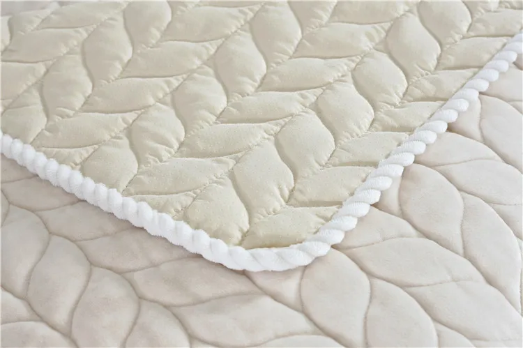 Explosion style home carpet solid color mat living room mat soft non-slip carpet children crawling mat summer sleeping rug