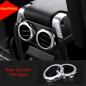 

For Land Rover discovery 4 2010-2016 chrome Rear AC vent trim 2pcs