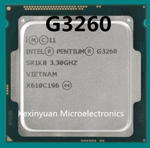 

Intel Processor Processor G3260 LGA1150 22 nanometers Dual-Core 100% working properly Desktop Processor