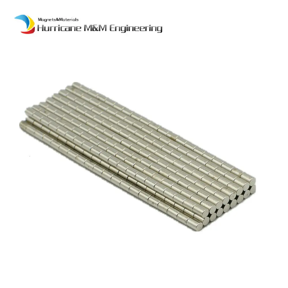 NdFeB микро магнитный диск диам. 2x3 мм 0,11" прецизионный магнит Неодимовый датчик редкоземельные магниты Tinny N42 NiCuNi 200 шт