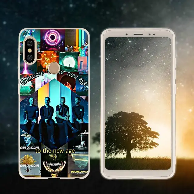 imagine dragons night music Soft Case Cover For Xiaomi Redmi Note 10 9 8 7 6 5 Pro 10s 9s 9T 8T Bag Silicone 4