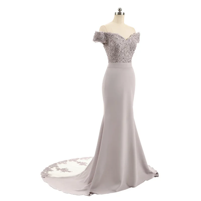 Eslieb Robe De Soiree платье-рыбка бордового цвета длинное вечернее платье вечерние элегантные vestido de festa длинное выпускное платье с поясом HB002