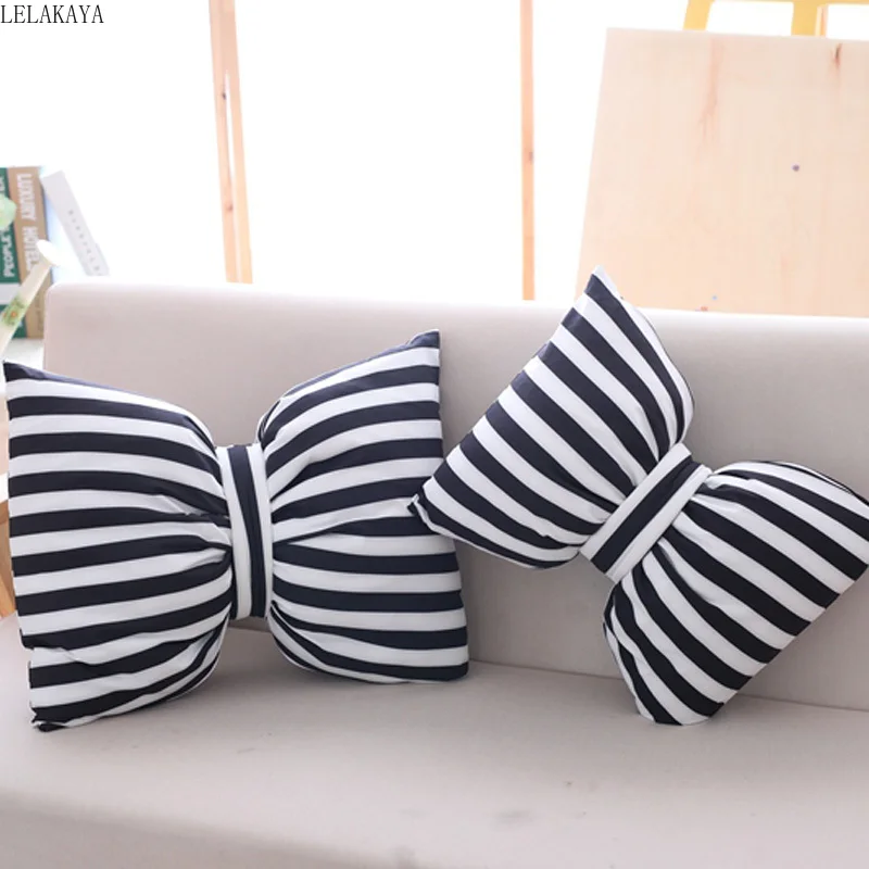 3 размера с креативным бантиком в форме узла плюшевые подушки для детей милые