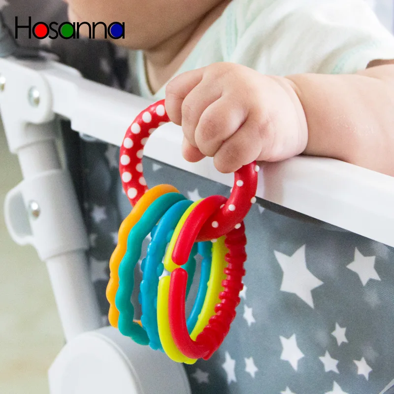 6 шт. зубчатые погремушки для детей 12 месяцев|rattle toys for babies|toys babybaby stroller |