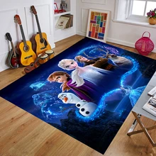 Tapis de jeu pour enfants motif dessin animé Frozen, tapis de jeu pour enfants, tapis de développement pour la maison, cadeau d'anniversaire