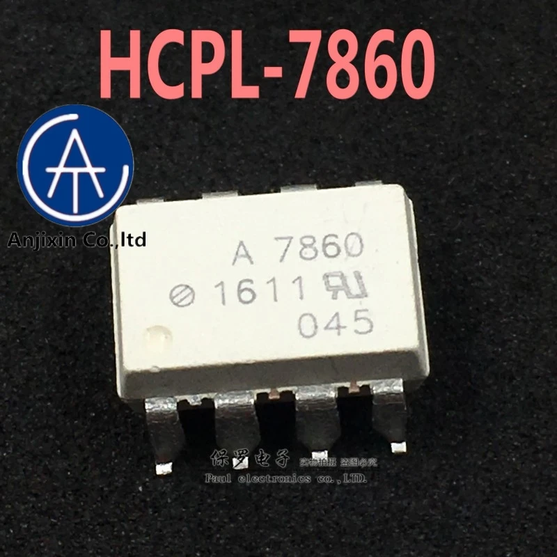 

10pcs 100% orginal and new optocoupler optoisolator HCPL-7860 A7860 SOP-8 spot in stock