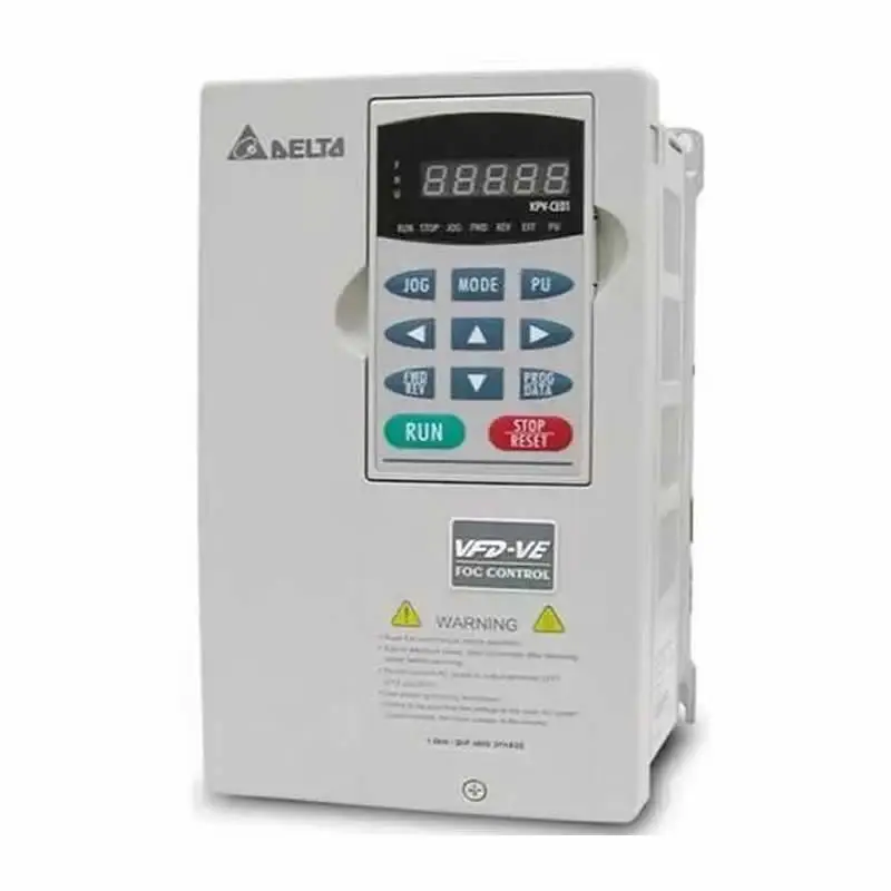 Delta VFD015B21A VFD-B VFD инвертор, Частотный преобразователь 1.5kw 2HP 1 фаза 220 В 400 Гц общий векторный Тип