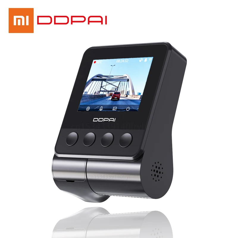 Xiaomi DDPAI Z40 Dash Cam Dual Car Camera Recorder HD Video GPS Tracking 360 Rotation Wifi DVR 24H Parking Protector | Автомобили и