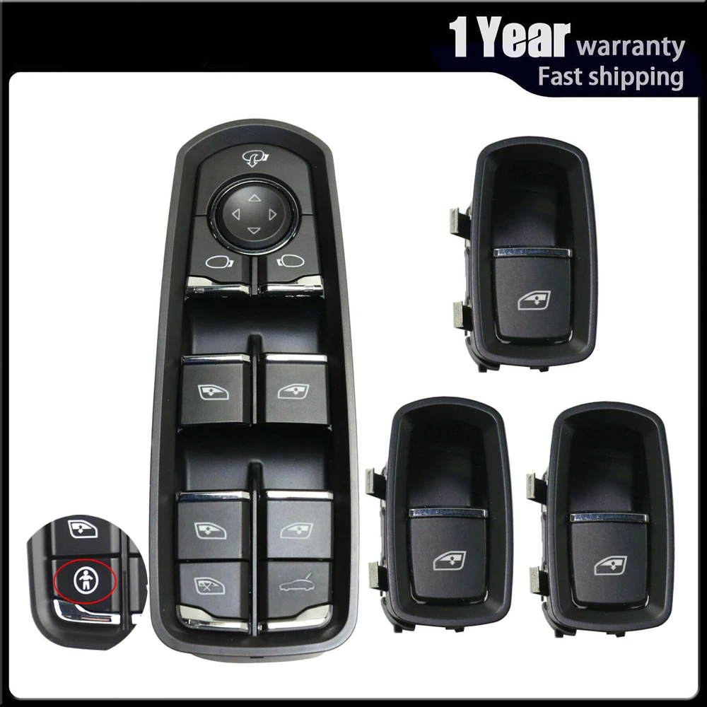 Переключатель управления окном для водителя пассажирская Боковая кнопка с