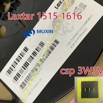 

100pcs Original Lextar LED 1616 Light Beads Cool white High Power 3W 3V 190LM For LED LCD TV Backlight Application CSP