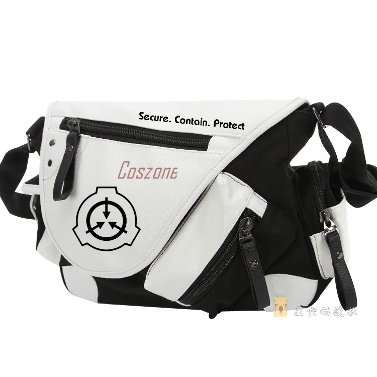 

SCP base Cosplay Crossbody bolsa de mensajero bolso de escuela Teentage viaje hombro mochila regalo