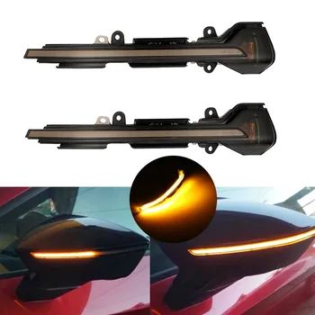 

For SEAT Leon III Mk3 5F ST FR Cupra 2013-2018 Ibiza Mk5 V KJ1 Arona Dynamic Blinker LED Turn Signal Mirror Indicator Car light