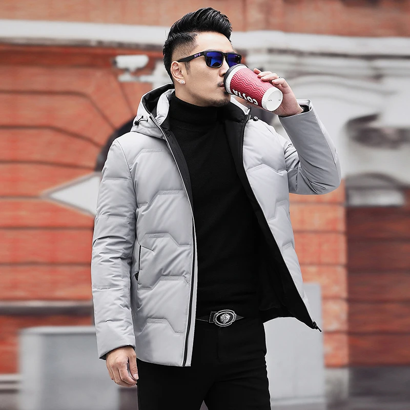 Размера плюс 10XL 9XL новая зимняя куртка-пуховик Для мужчин с застежкой-молнией и шляпа Повседневная одежда средне-и длинное пальто костюм