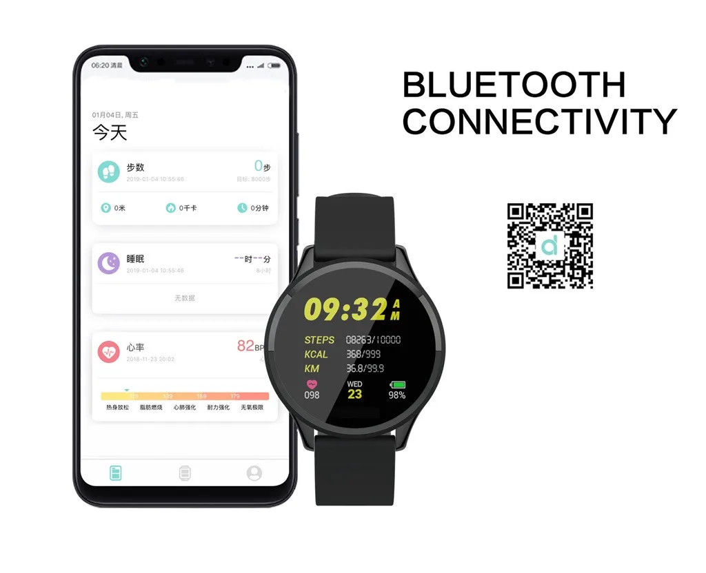 SN58 Смарт-часы IP68 Водонепроницаемые Смарт-часы фитнес-спортивные часы женские модные фитнес-трекер монитор сердечного ритма