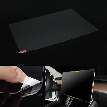 

15" Car Center Console Touchscreen Navigation Touch Screen Protector For Tesla Model 3