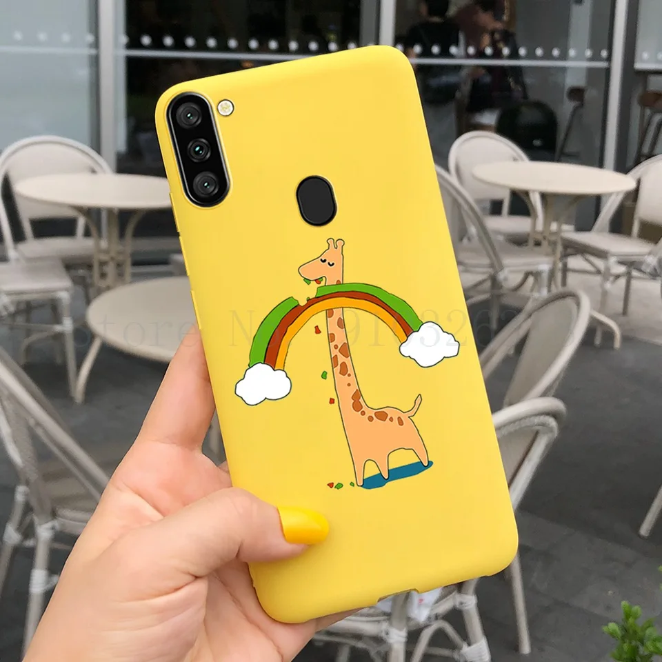 Shockproof Cartoon Silicone Phone Case For Samsung Galaxy A11 A 11 SM-A115F/DS 6.4