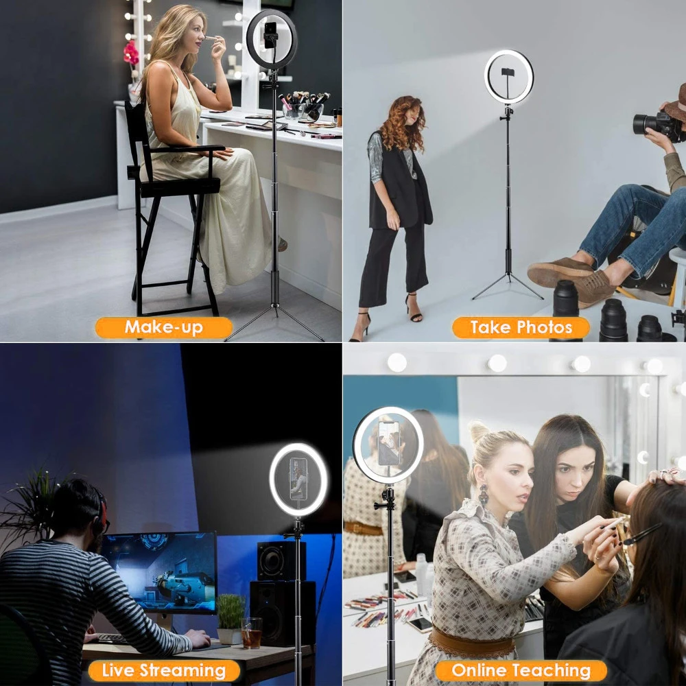 for makeup livestreaming take photos online teching