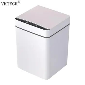 

12L Smart Trash Can Automatic Induction Infrared Motion Sensor Dustbin Intelligent Home Kitchen Bathroom Waste Garbage Bin