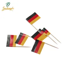 1000 шт Мини немецкая бумажная еда выбирает ужин Шпажки для торта кекс украшения фруктовые коктейльные палочки вечерние Топпер Палочки