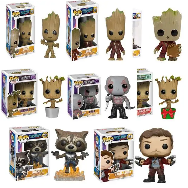 Экшн фигурка Funko POP стражи галактики 2 Коллекционная модель игрушки