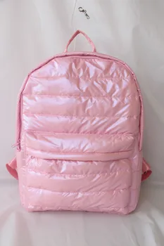 

Light weight Puffer Backpack Causal backpack Bookbag quilted backpack