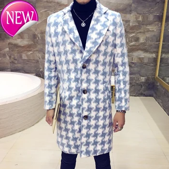 

autumn, winter, Fashion, winter, button informal jealousy picture, long coat, neck back, wool coat