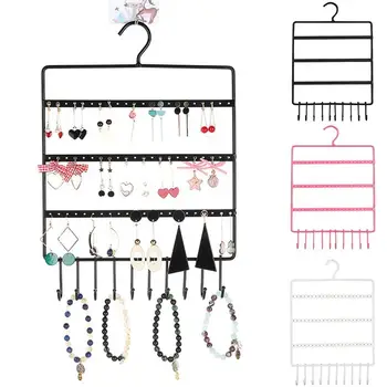

Hanging Jewelry Organizer Multi-purpose Jewelry Display Rack Jewelry Hanger Earrings Jewelry Display Stand Storage