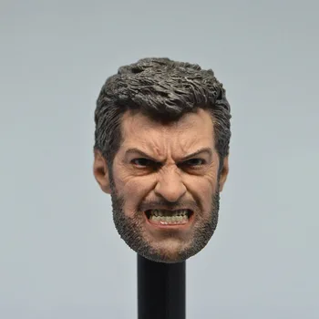 

1/6 Scale X-Man Wolverine Logan Head Sculpt Models for 12 inches Male Man Boy Strong Bodies Figures Accessories Collections