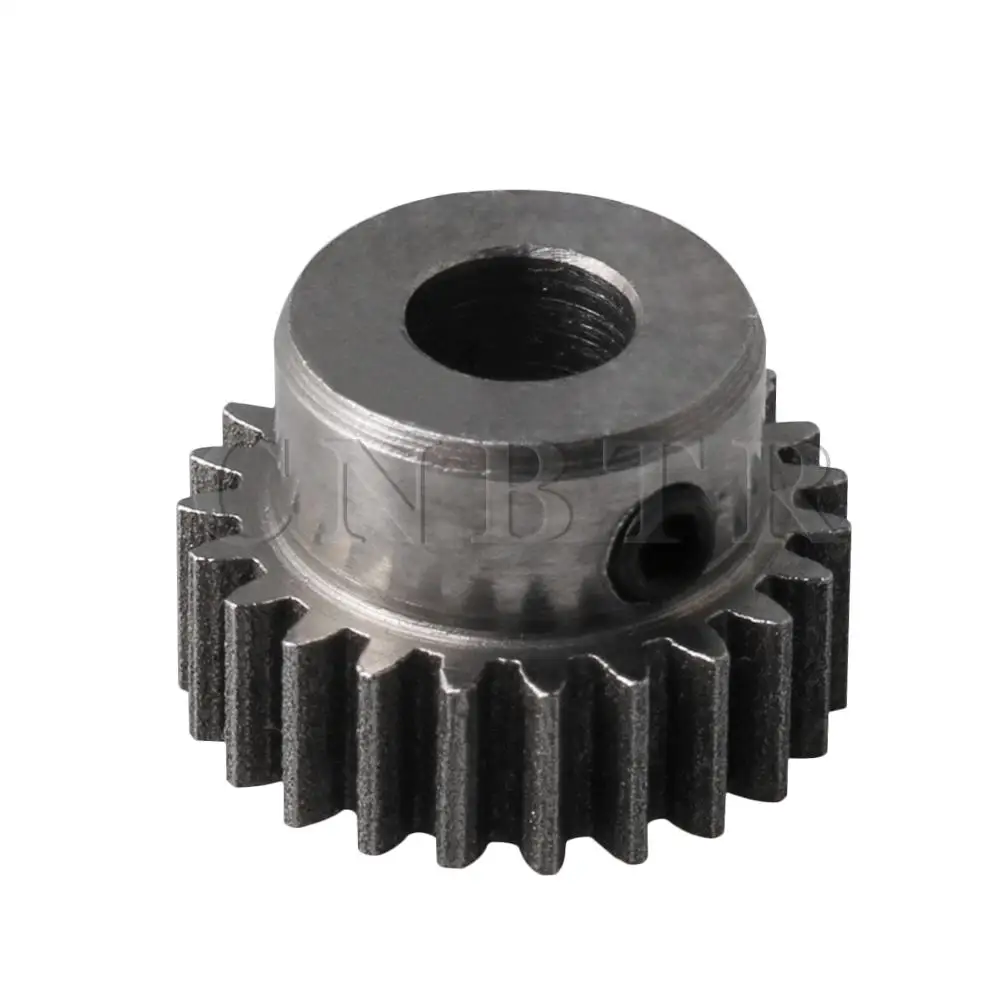 

CNBTR 0.6 Module Steel Motor Gear Wheel 23 Teeth RC Motor Parts Silver