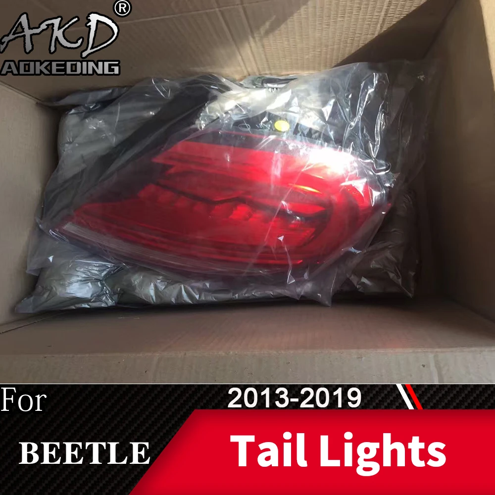 Задний фонарь для автомобиля VW Beetle 2013- Volkswagen СВЕТОДИОДНЫЙ задние фары, противотуманные фары Дневные ходовые огни DRL автомобильные аксессуары