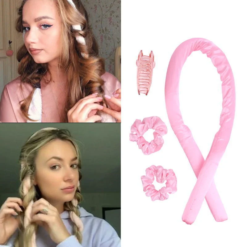 Curls With Socks Hair Curling Ribbon Wrap: The Original Sway