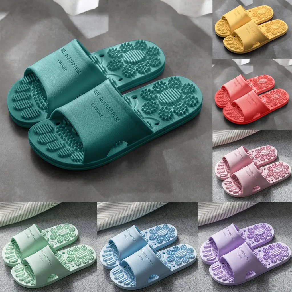 women's acupressure flip flop slippers