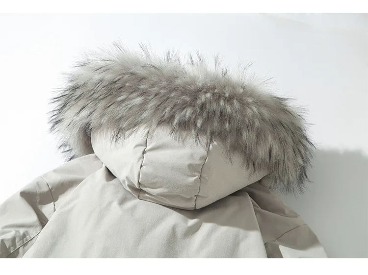Winter New Style Men Cotton Overcoat Mid-length Thick Trend Korean Winter Cotton-padded Jacket over-the-Knee Cotton Coat