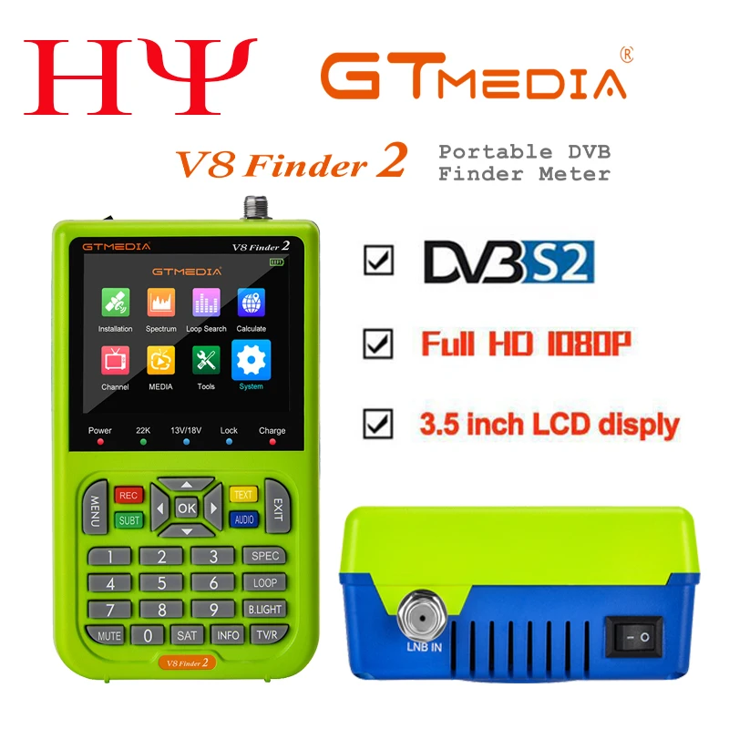 sling tv box ?GTmedia V8 Finder2 DVB-S2 Satellite Meter Satellite Finder better than freesat v8 finder SATLINK WS-6906 6916 ST-5150  ws-6933 clear tv antenna