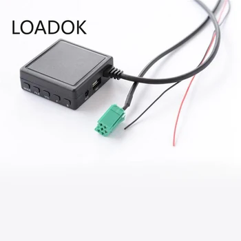 

Car Radio Mini ISO Bluetooth Aux USB Cable Adapter Call Handsfree for Renault Clio Espace Espace Laguna Megane Trafic Modus