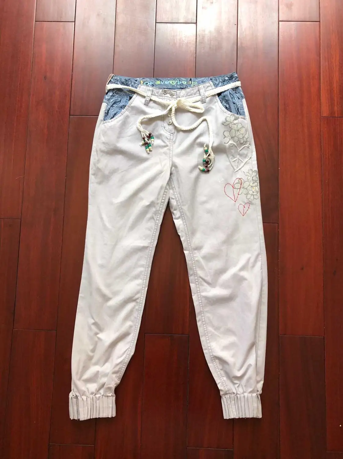 

2019 Spanish Deg cotton pale grey Hallen trousers