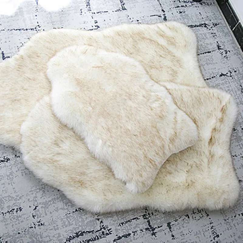 

Soft Faux Fur Pet Dog Bed Mat Plush and Fluffy Pet Pad Ultra Cozy Pet Orthopedic Dog Bed Memory Foam Dog Bed