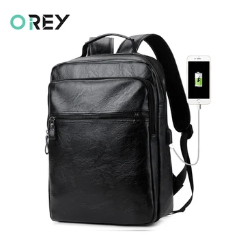 

Man Travel Laptop Backpacks Waterproof PU Notebook Backpack For Macbook Air Pro 11 12 13 15 Lenovo HP Business Computer Backbag