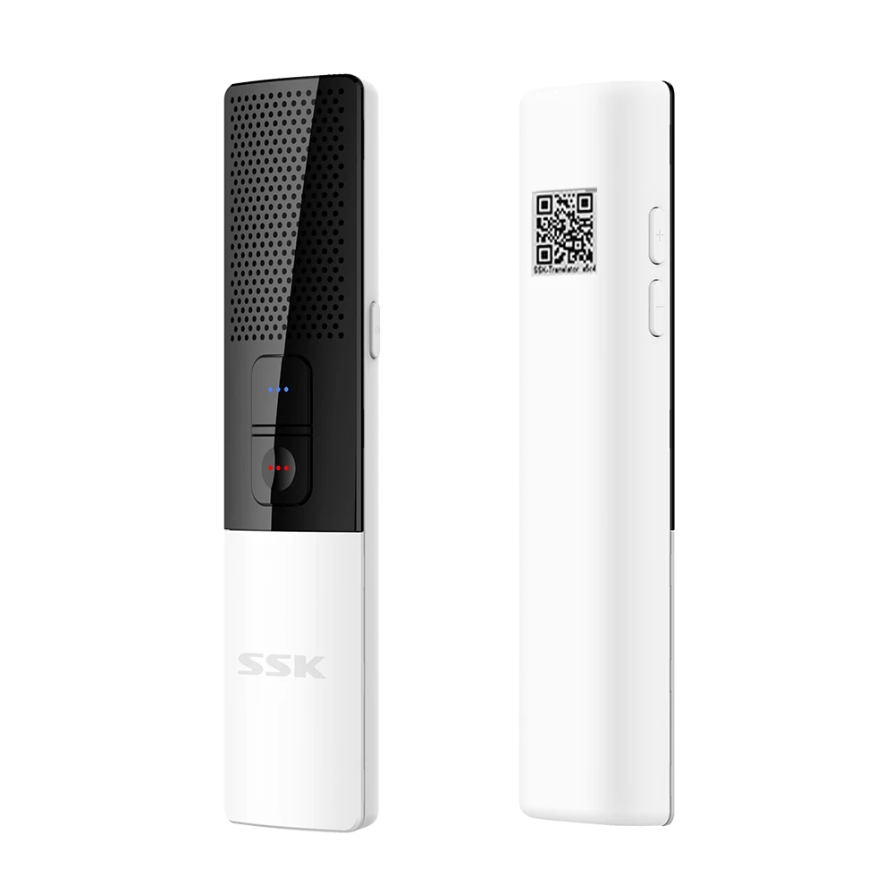 Смарт переводчик SSK Bluetooth двусторонний в режиме реального времени 80 +