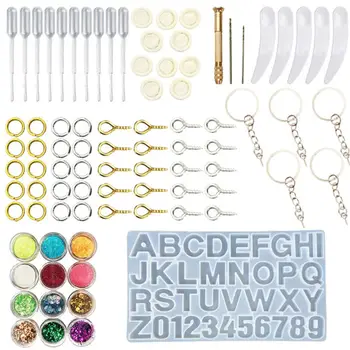 

DIY Crafts Jewelry Making Tools Set Large Letter Mold Handmade Silicone Molds