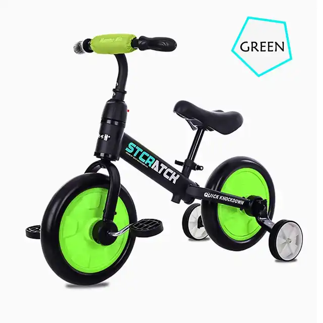 Baby Balance Bike Learn To Walk Get Balance Sense No Foot Pedal Riding Toys for Kids Baby Toddler 1-5 years Child Tricycle Bike 5